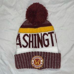 12 Semper Fi By ChokoLids Pom Beanie Hat Washington Football SP300 Team Redskins